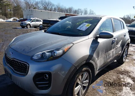 2019 Kia Sportage Lx z USA, uszkodzony, nr VIN KNDPMCAC9K7602290